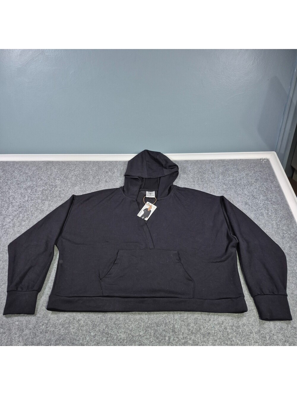 Crane Active Pullover Women's Sz XL  Black  Athlethic Sporty Casual